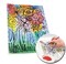 Liquid Watercolor Paint, 6 Vivid Colors, 8-oz Flip-Top Bottles, for All Watercolor Painting, Use to Tint Slime, Clay, Glue, Shaving Cream, Non-Toxic. Pack of 6.